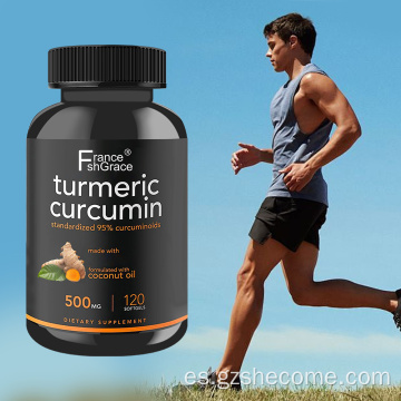 Extracto de raíz de cúrcuma Salud cerebral Cúrcuma Cúrcumina Softgel